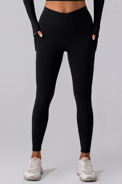 High Waist Active Leggings with Pockets