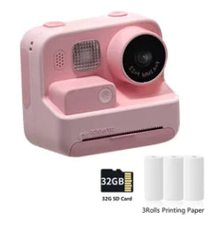 Camera with Thermal Print for Kids