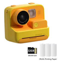 Camera with Thermal Print for Kids