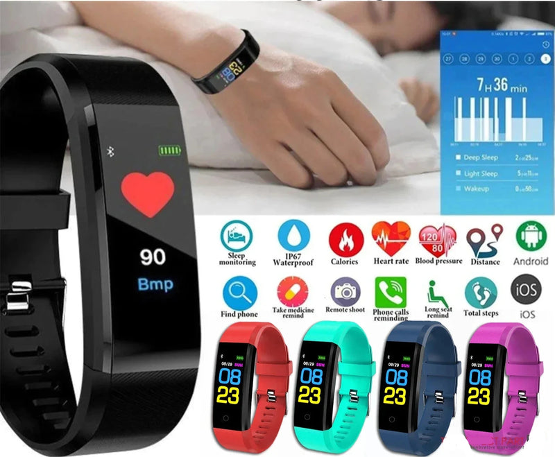 Fitness Smart Watch Activity Tracker