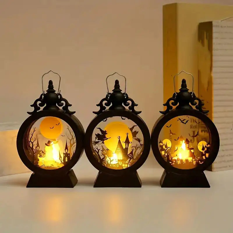 Vintage Hallows Halloween Lanterns