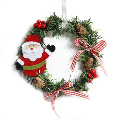 Christmas Wreath Wood Decor