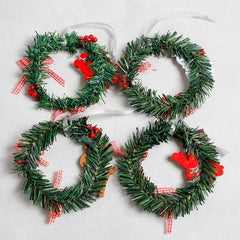 Christmas Wreath Wood Decor