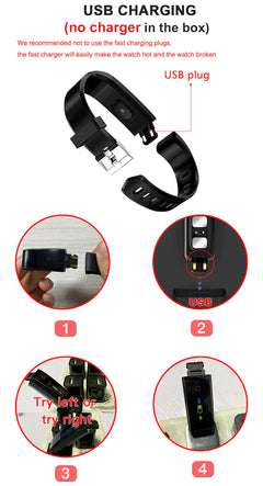 Fitness Smart Watch Activity Tracker