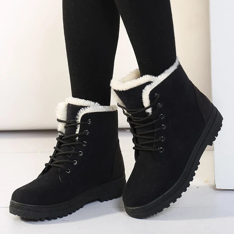 Women Winter Ankle Boots Shoes